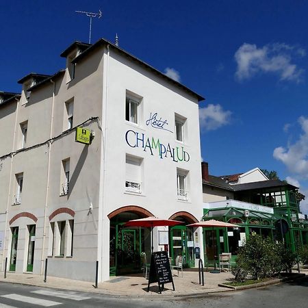 Logis Hotels Le Champalud Restaurant La Citadelle Oree-d'Anjou Exterior foto